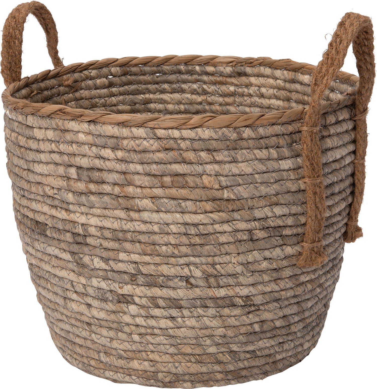 Intratuin plantenmand Maja grijs / naturelD 31 H 25 cm