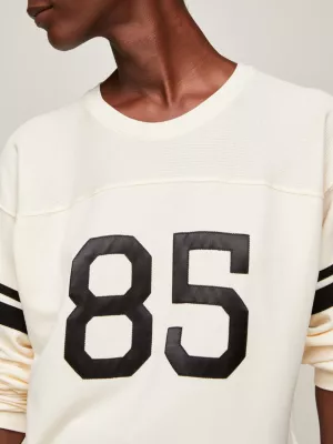 Camiseta Varsity de Manga Comprida da Coleção 1985