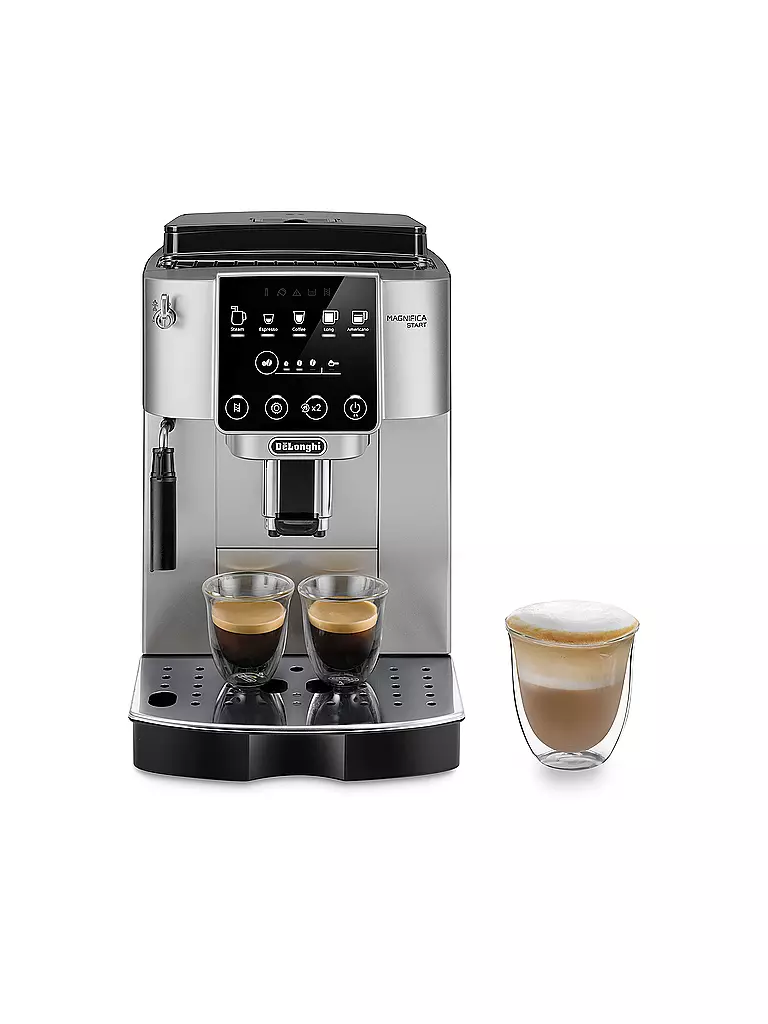 DELONGHI Vollautomat ECAM220.30.SB Magnifica Start  Silber / Schwarz silber
