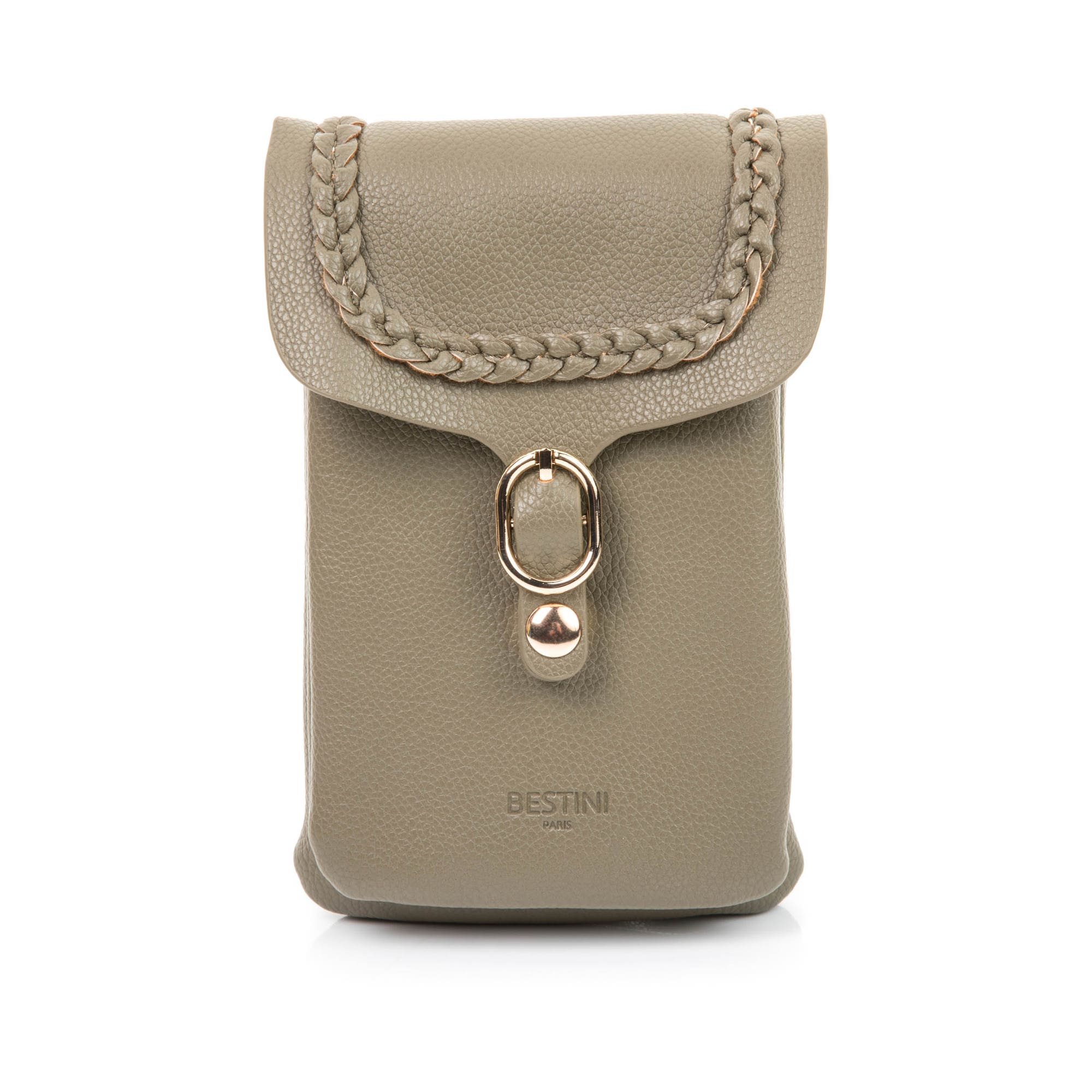 Pochette pour téléphone kaki