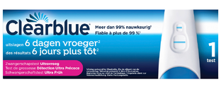 Clearblue Zwangerschapstest Ultravroeg 1ST