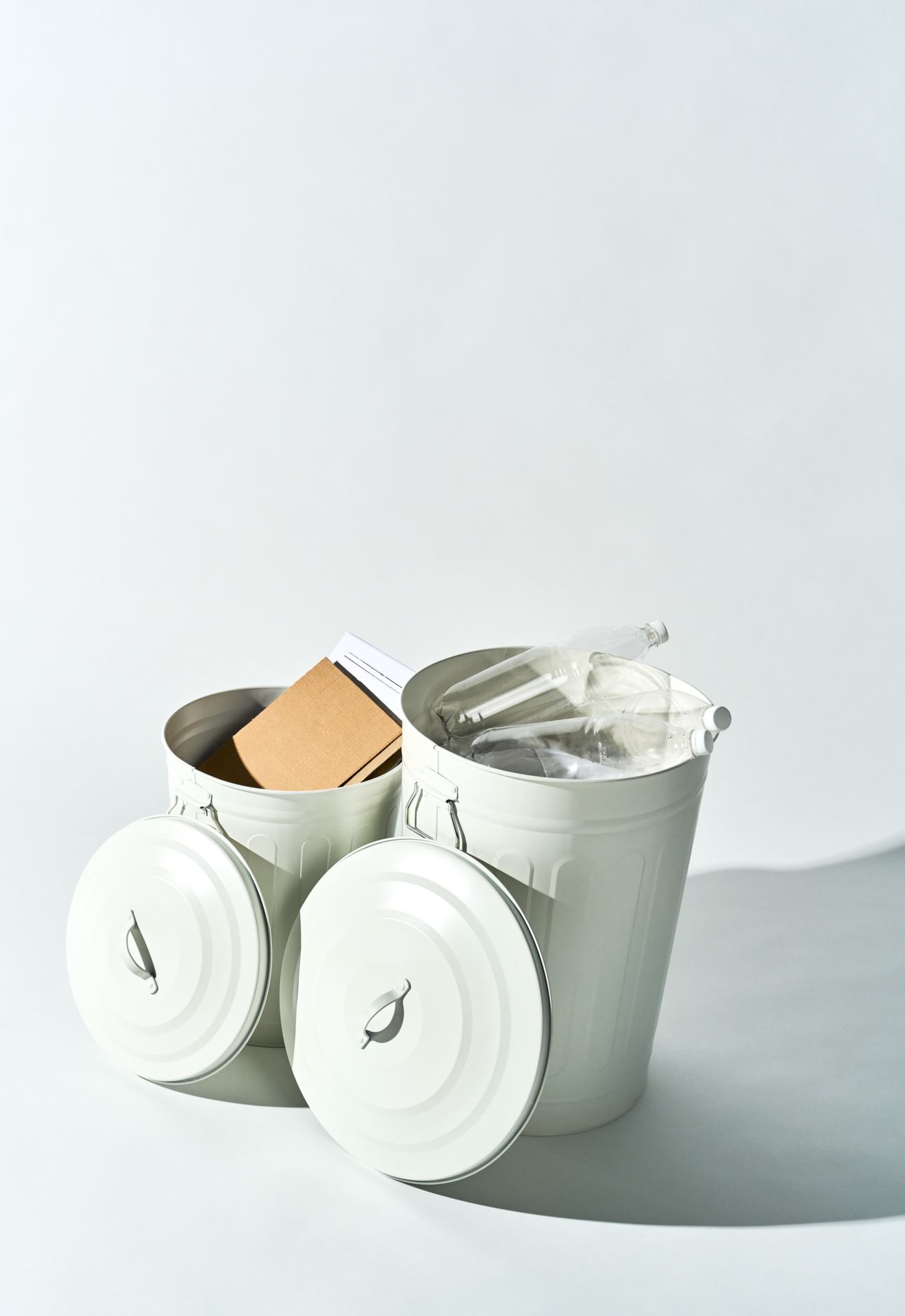 Oppbevaringsbøtte offwhite - 31,5x47 cm