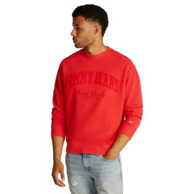 Sweatshirt homme Tjm Rlx Vintage Varsity Crew TOMMY HILFIGER