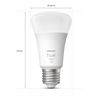 Philips hue white 75W E27 2pack