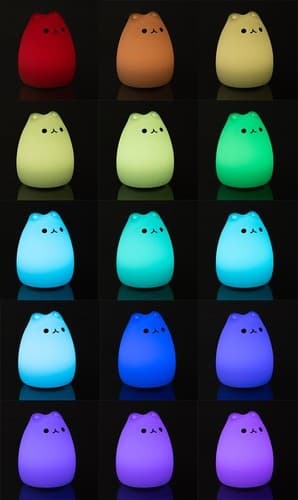 LED-lampe / Trådløs Nattlampe – Kattunge