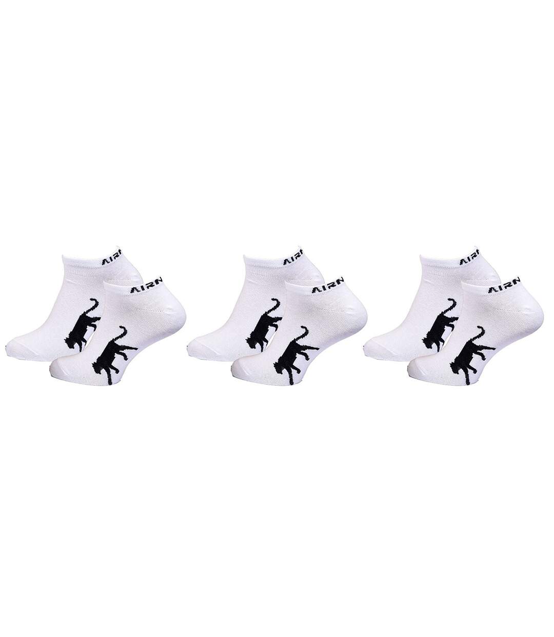 Chaussettes Homme AIRNESS Qualité et Confort-Assortiment modèles photos selon arrivages- Pack de 9 Paires AIRNESS SNEAKER assorties