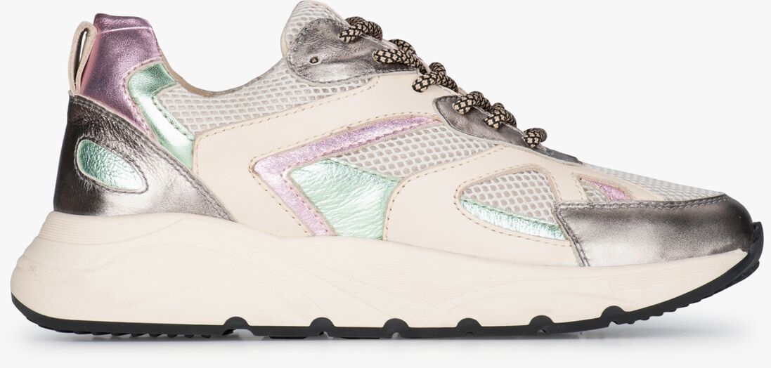 PS POELMAN zilveren ps poelman lage sneakers cibel