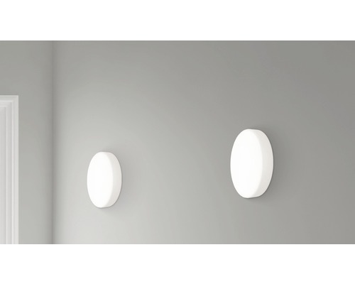 Plafondlamp, 1-lichts, Ø 20 cm, Isar wit