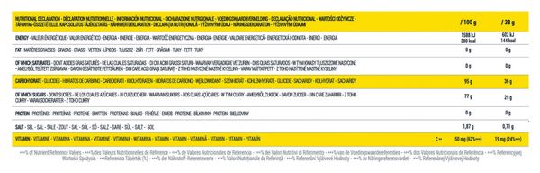 Boisson isotonique Decathlon Nutrition Iso Bio Citron - 480g