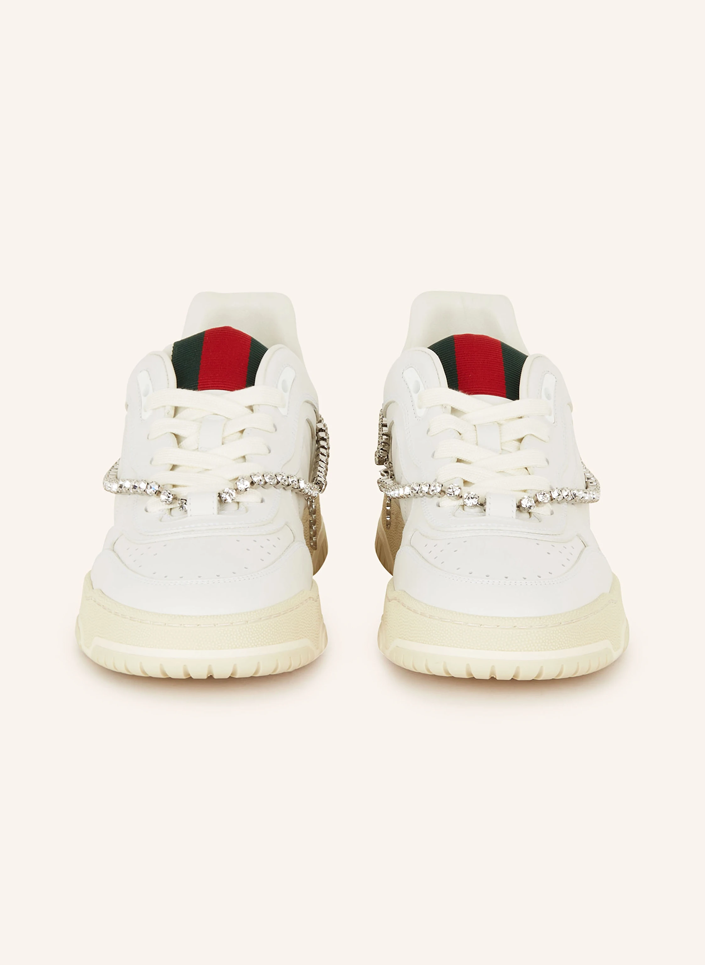 GUCCI Sneaker mit Schmucksteinen