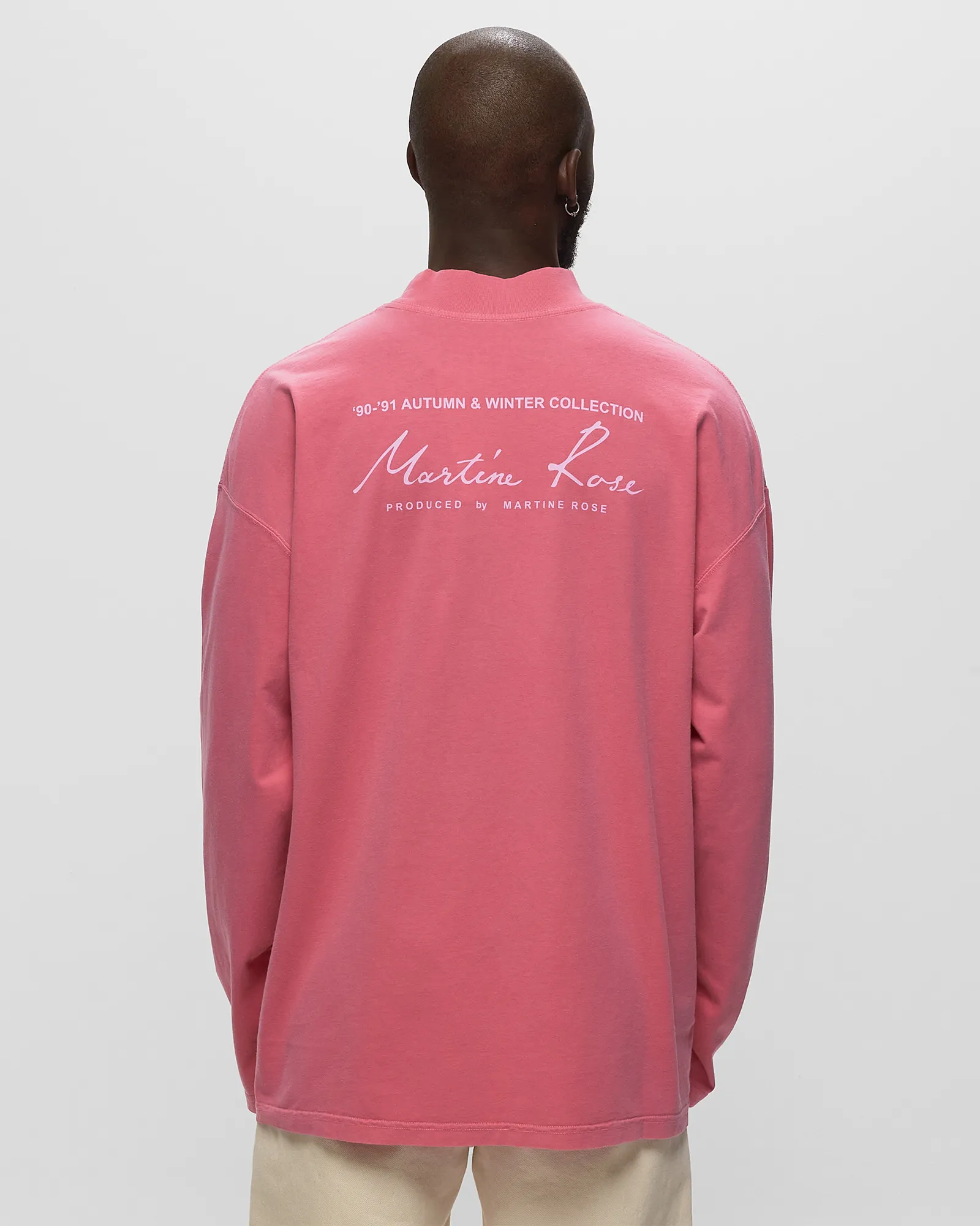 Martine Rose FUNNEL NECK TEE