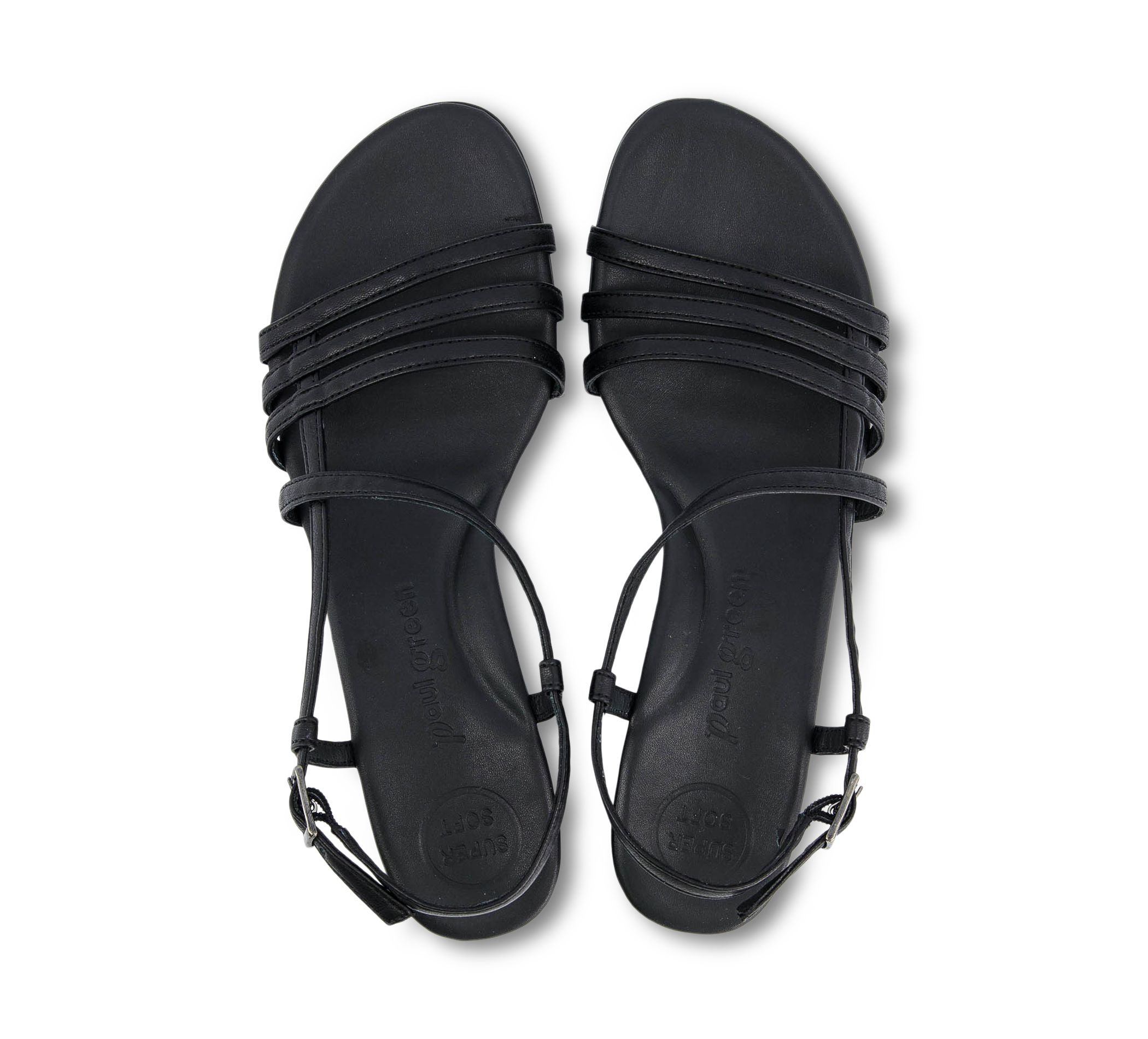 Paul Green Riemchensandalen schwarz