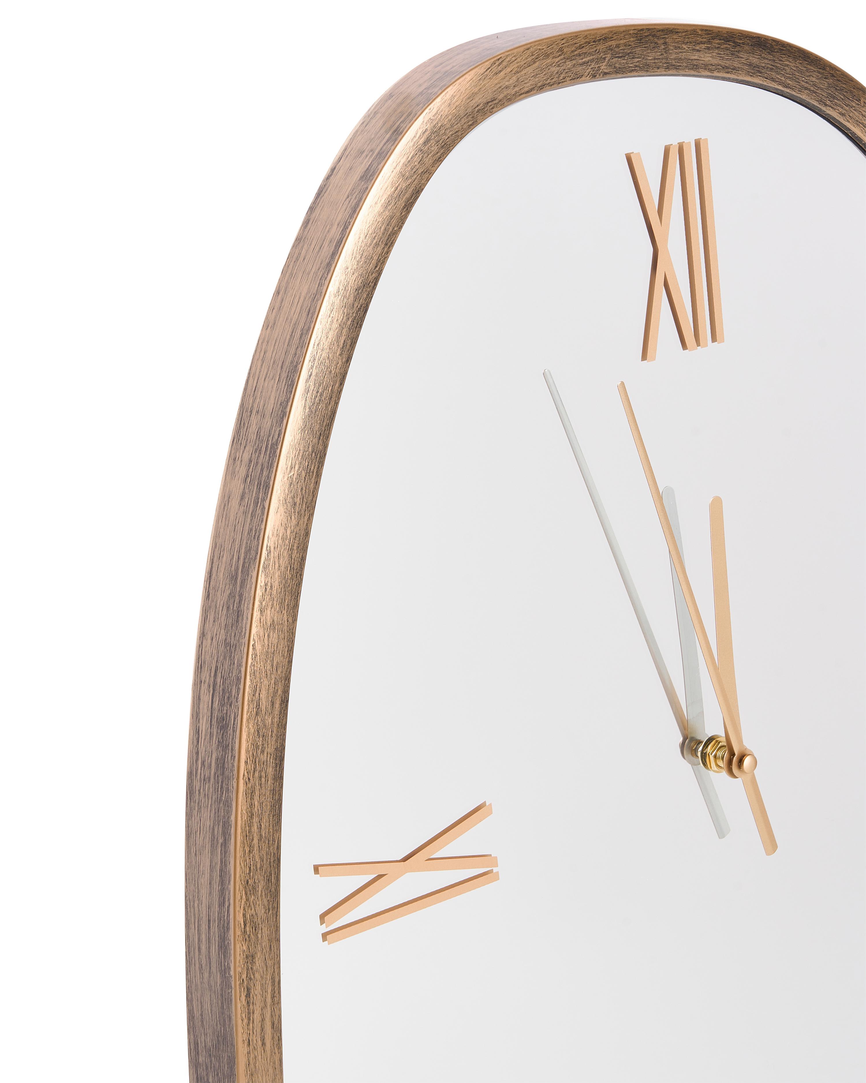 Wandklok CASTALLA 45 cm Donkerbruin