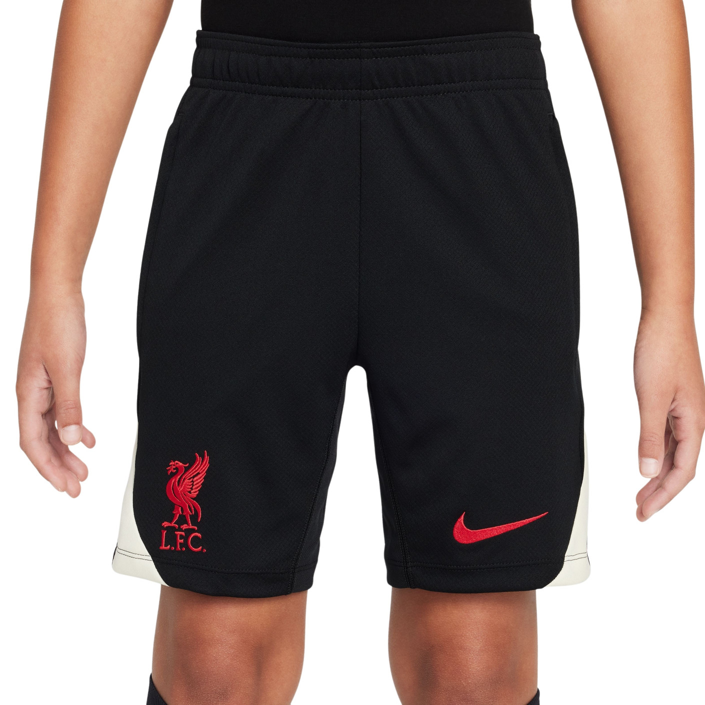 Nike Liverpool Strike Trainingsset 2024-2025 Kids Gebroken Wit Zwart Rood