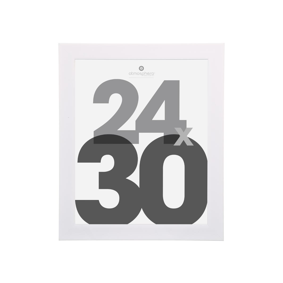 CADRE PHOTO BLANC LISE 24X30CM