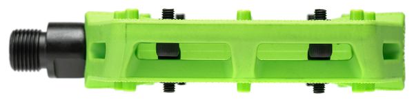 Paire de Pédales Eclat Contra Vert Fluo