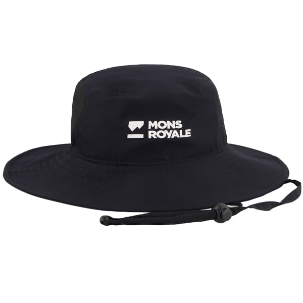Chapeau randonnée MONS ROYALE VELOCITY BUCKET HAT BLACK
