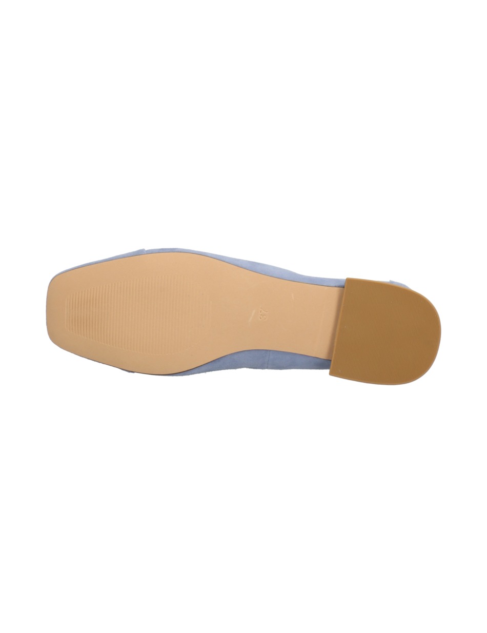 Veloursleder Ballerina