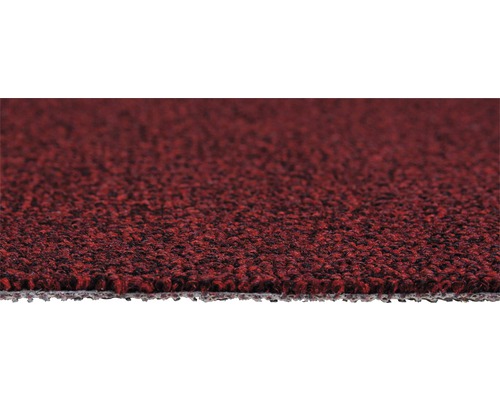 Tapijt, lussenpool, Massimo rood, 400 cm breed (per meter verkocht)