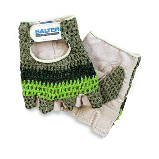 Salter Guantes Piel-punto (Par) (talla M)