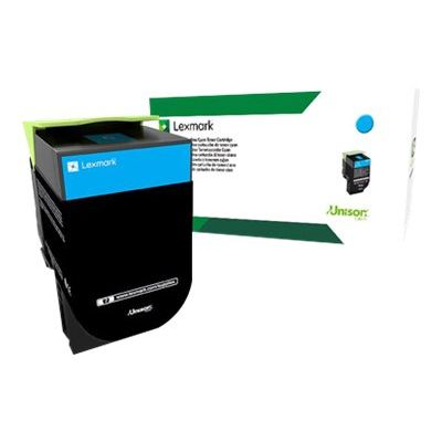 Lexmark 802S - cyan - cartouche laser d'origine