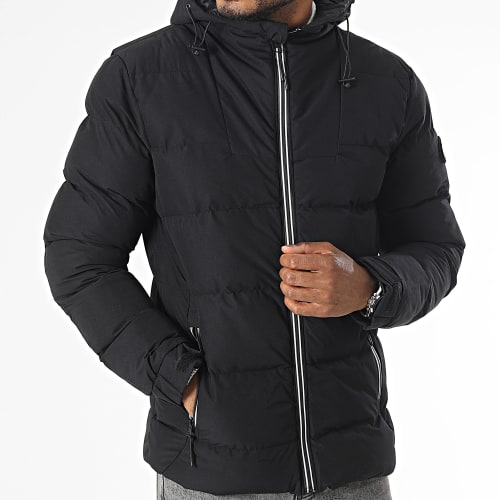Doudoune Capuche Noir