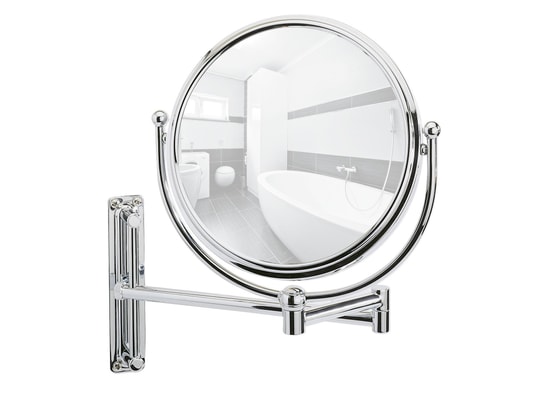WENKO - Miroir mural grossissant de salle de bain deluxe - diam. 1...