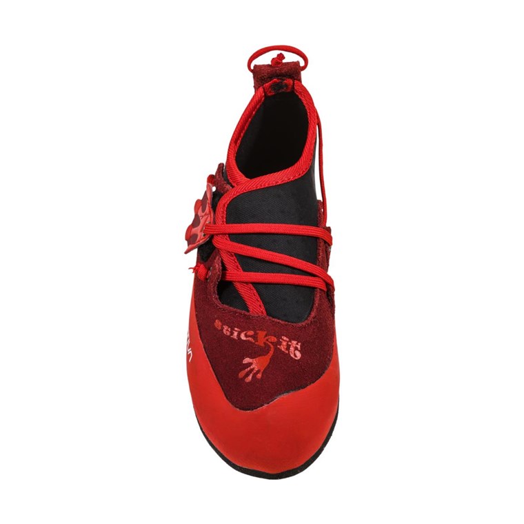 La Sportiva Stickit Climbing Shoes Kids Chili/Poppy