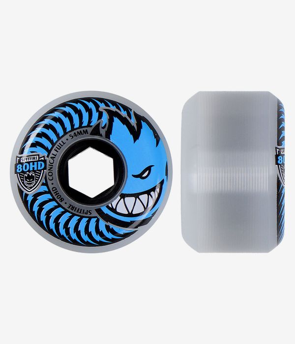 Spitfire Conical Full Rollen (clear blue) 54mm 80A 4er Pack