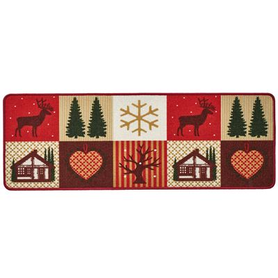 Tapis de cuisine motif Noël