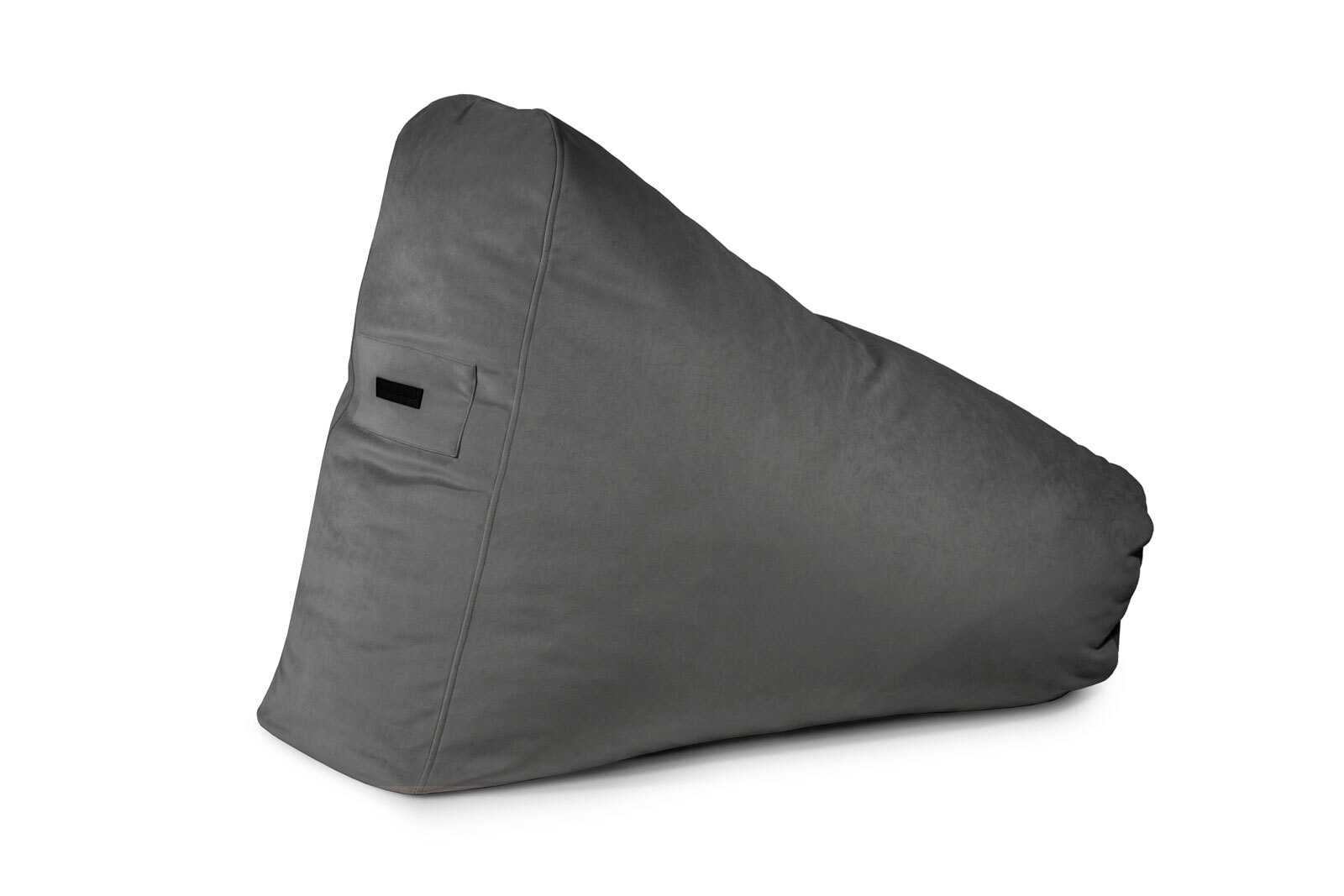 Sitzsack SMOOTH 100 x 85 cm grau