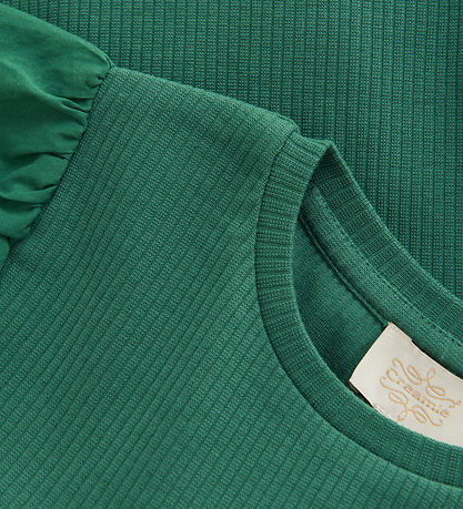 Creamie Bluse - Pine Green