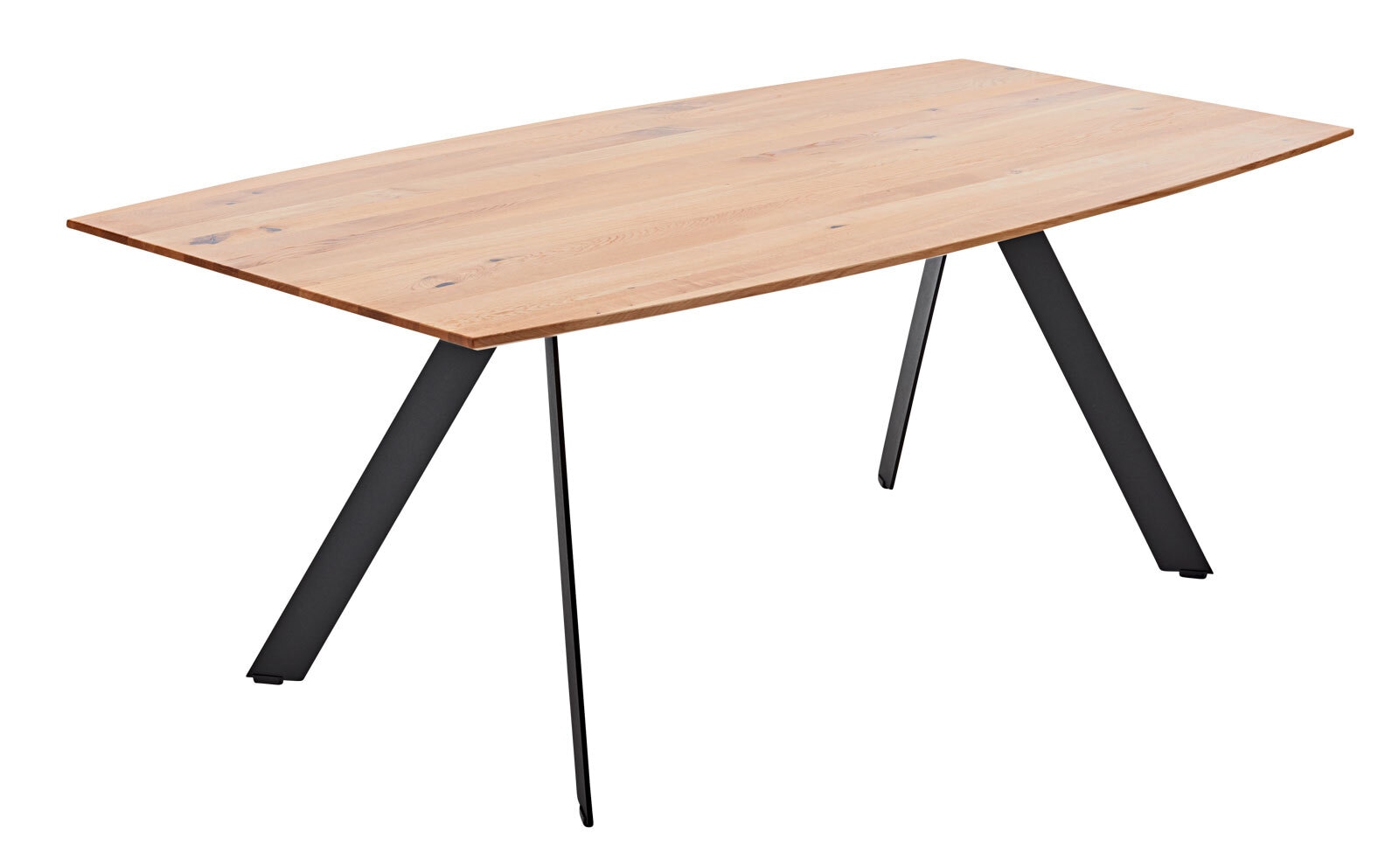 MODNO Esstisch VENTOLA 170 x 100 cm braun/ schwarz