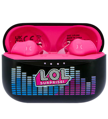 OTL H?retelefoner - LOL - TWS - In-Ear - Sort/Pink