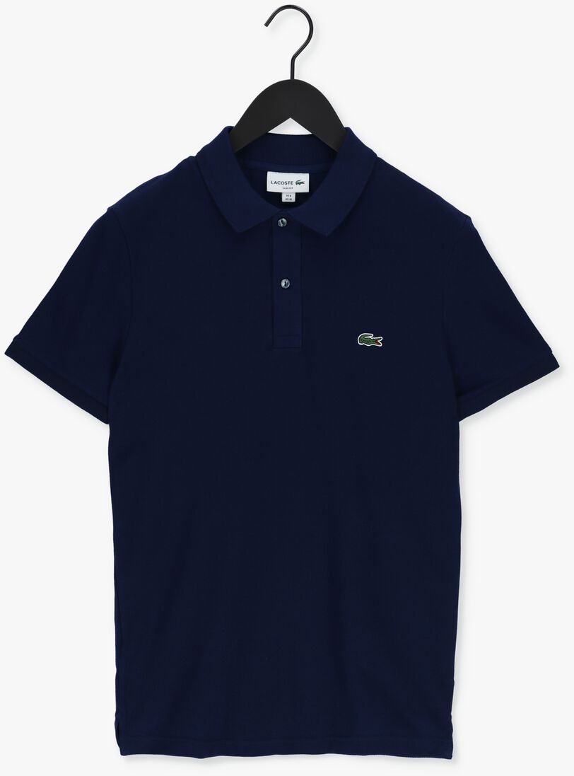 LACOSTE donkerblauwe lacoste polo 1hp3 men's s/s polo 1121