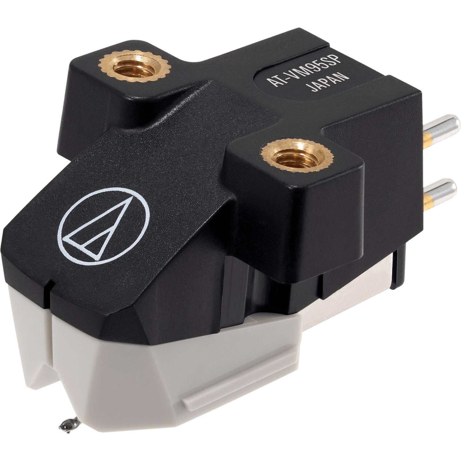 Audio Technica AT-VM95SP/H 78rpm SP MM cartridge op headshell, sferische stylus