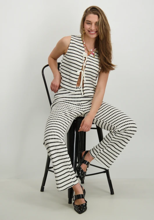 Only Broek Eva stripe 15348629