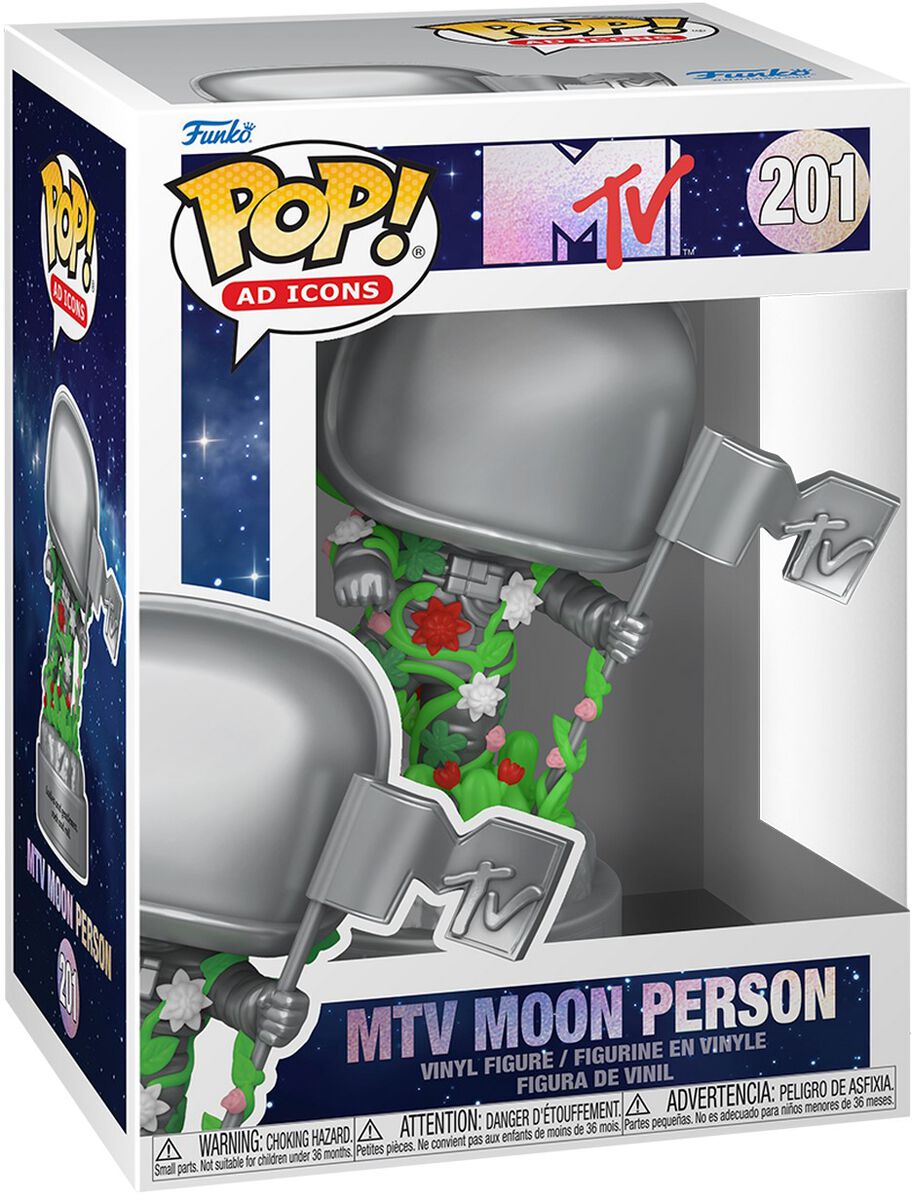 MTV Moon Person (Pop! Ad Icon) - Funko Pop! n°201 | MTV Funko Pop!
