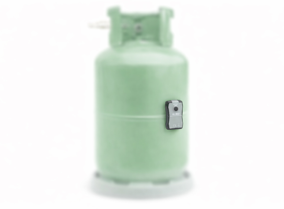Gaslock Gaslevel inhoudsmeter