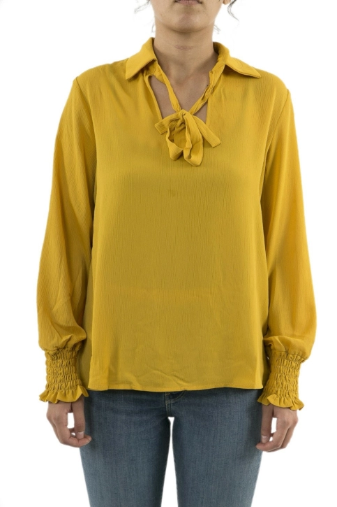 polos manches longues molly bracken g635h19 jaune