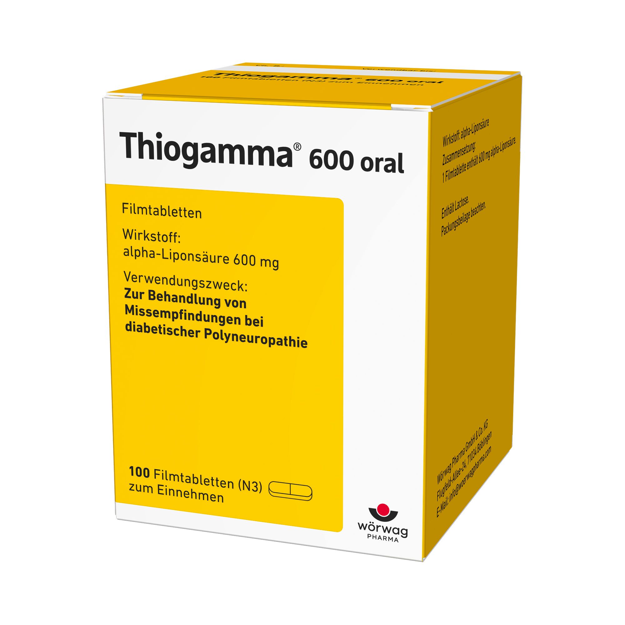 Thiogamma® 600 oral