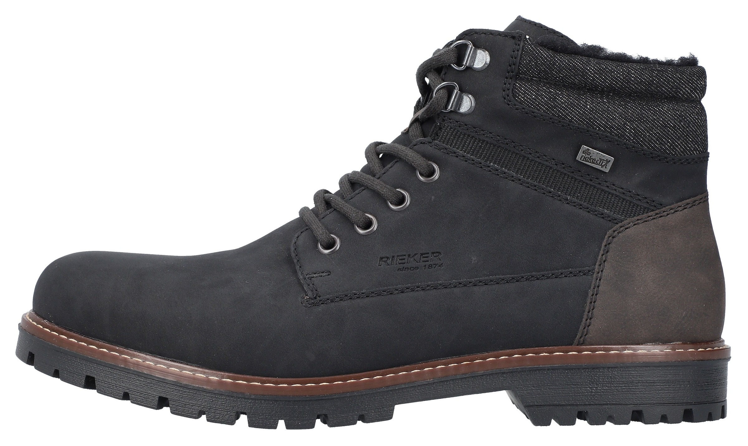 Rieker Winterstiefelette  , Winterboots, Schnürstiefelette mit TEX-Membran