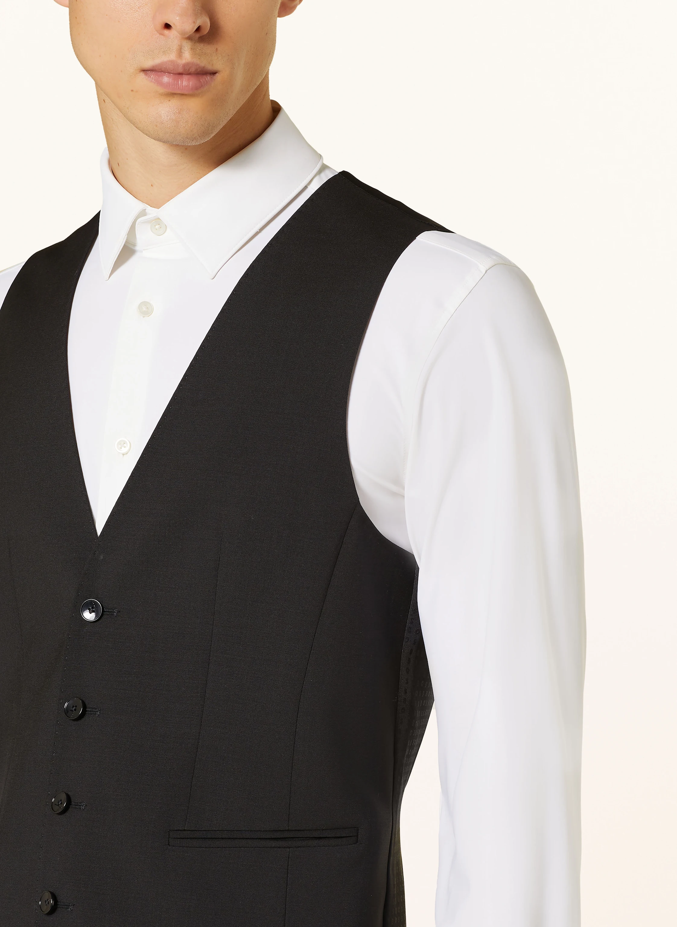 BOSS Anzugweste HUGE Slim Fit