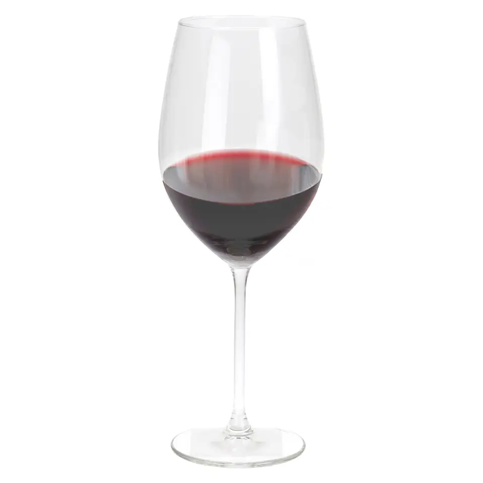 Excellent Houseware Wijnglazen - 4x stuks - glas - 540 ml