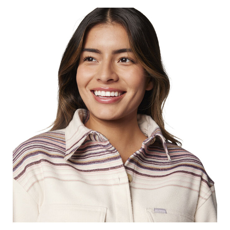 Columbia Columbia Calico Bassin Shirt, dame Chalk Sand