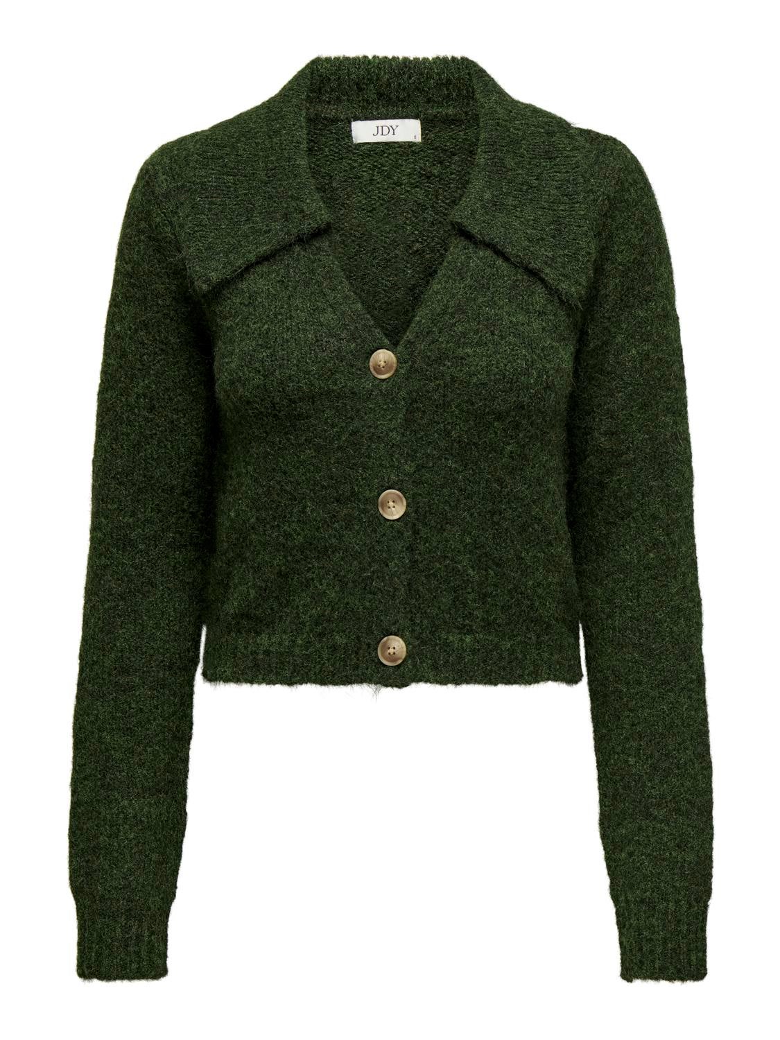 JDYZOEY Strickjacke Winter Moss