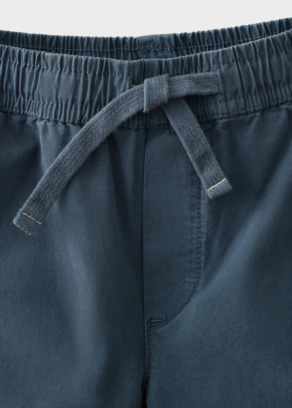 Mango Kids regular casual broek donkerblauw