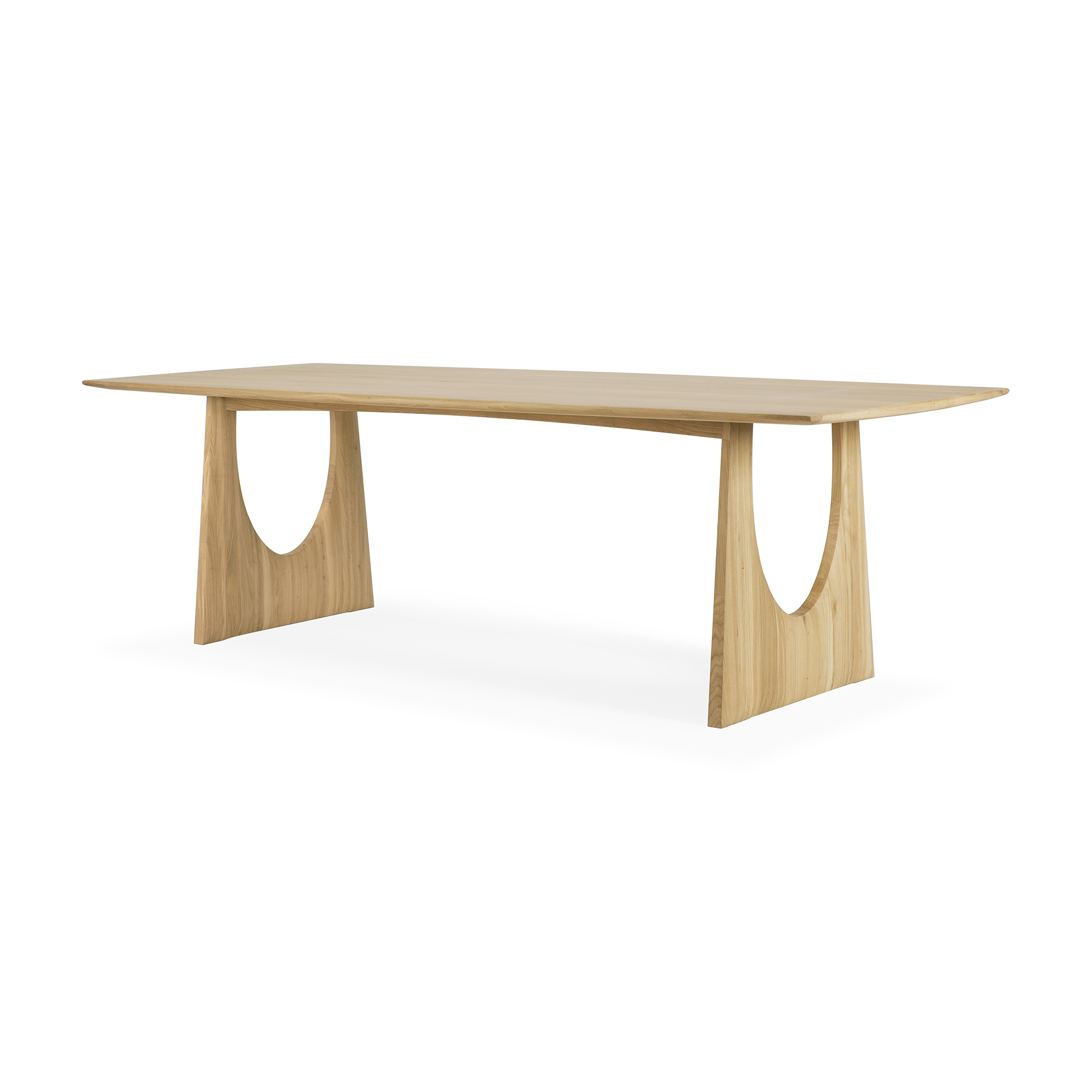 Tafel Geometric - eiken - 250x100