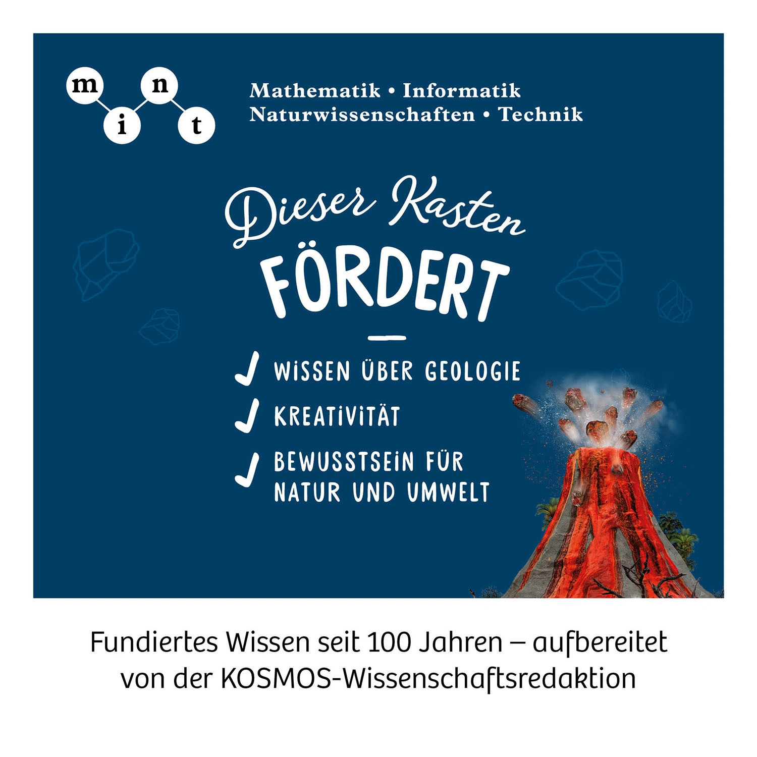 Experimentier-Set URZEIT-VULKAN