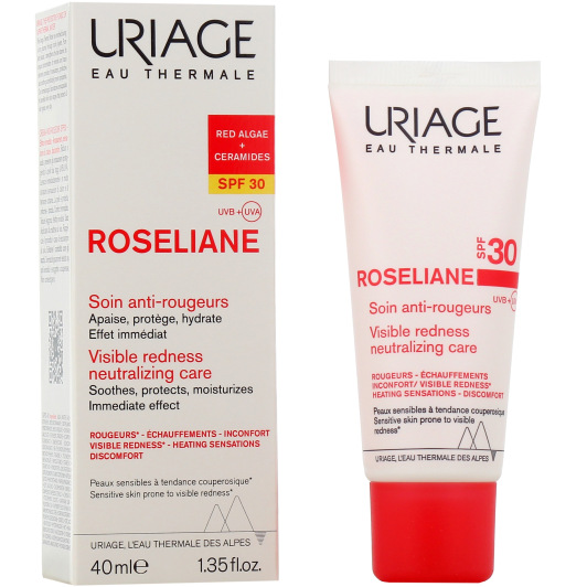 Roseliane Uriage Soin anti-rougeurs SPF30